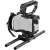 SmallRig 6924 - zaawansowana klatka do Sony FX5 z uchwytem górnym, paskiem, płytką montażową, 2x prętem 15mm i adapterem